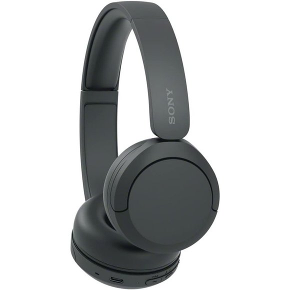 Black New WH-CH520 Wireless Headphones Bluetooth On-Ear Headset with Microphone - Picture 8 of 10